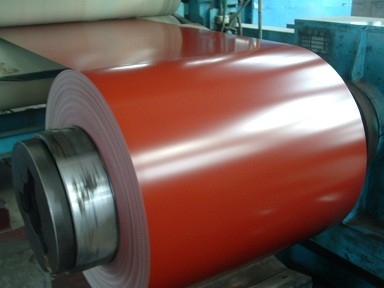 Porcellana 20 anni di anti colore di dissolvenza ricoperto hanno galvanizzato la bobina d'acciaio RAL3005 per il panino di ENV fornitore