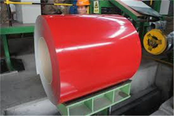 Porcellana acciaio del rivestimento di colore di 0.12-0.3mm Overthin per sicurezza delle mattonelle di tetto e costruzione veloce fabbrica