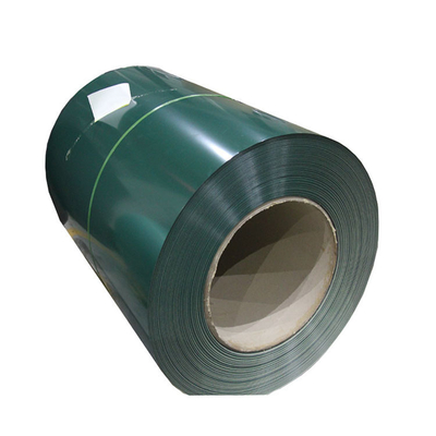 0.5mmx1300mm Color Prepainted Galvanized Steel Coil Z100 Z150 Green